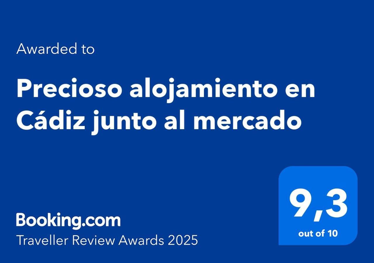Precioso alojamiento en Cádiz junto al mercado Esterno foto